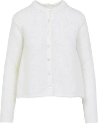 Loewe Dames, Truien, Wit, Maat: XS Mohair