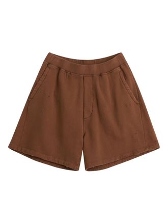 Dsquared2 pocket logo shorts - men - Fabric - S - Brown