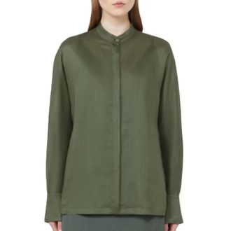 Max Mara Dames, Blouses & Shirts, Groen, Maat: XL