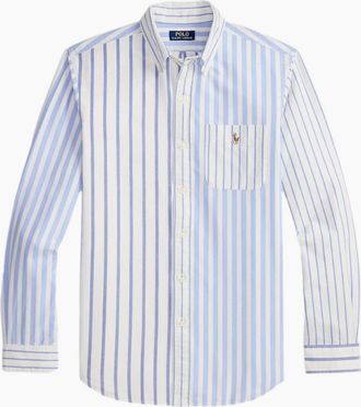 Polo Ralph Lauren Mens Polo Ralph Lauren LS Oxford Shirt 001 Nautical Funshirt - White - Size: Regular/36