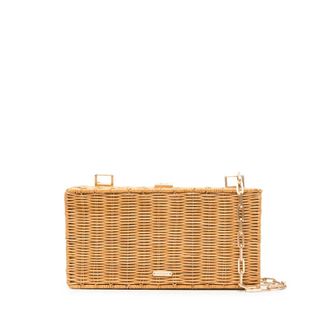 Cult Gaia Cross Body Bags, female, Beige, Size: ONE SIZE Beige Detachable Shoulder Strap Bag