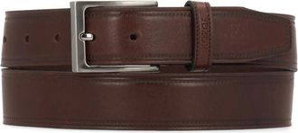 Kazar Klassieke bruin leren riem - Heren - Riemen - Bruin - 100 CM - Leer - Accessoires