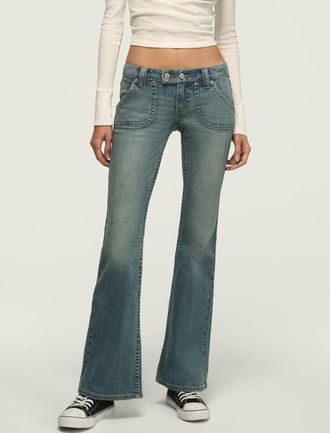Lucky Brand Womens Lucky Legend Low Rise Flare