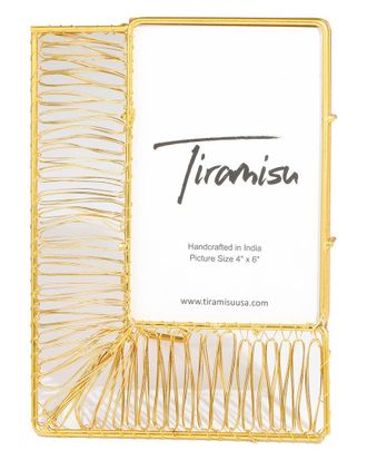 Tiramisu Golden Current Picture Frame