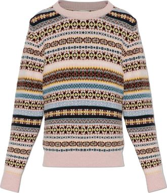 &Daughter Kilda Shrunken Fairisle - Knitwear - Mujer - Multicolor - XS