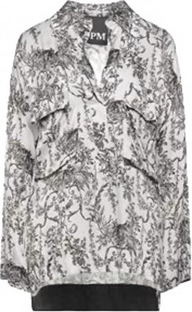 8pm Womens Satin Top In Black