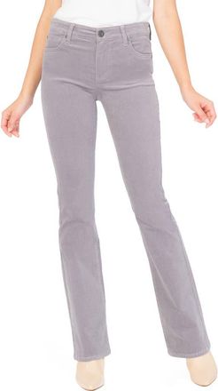 Kut from the Kloth Karen Bootcut Corduroy Pants in Seal Grey at Nordstrom, Size 0