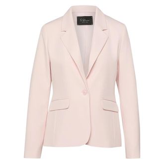 s.Oliver Indoor Blazer - Dames - Blazers - Roze - XL - Satijn - Jassen