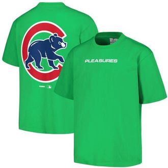 Pleasures Mens PLEASURES Green Chicago Cubs Ballpark T-Shirt at Nordstrom, Size Small