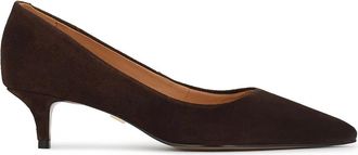 Kazar Lyra Pump - Dames - Pumps - Bruin - 38 EU - Leer - Schoenen