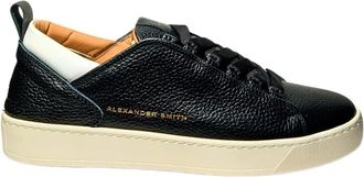 Alexander Smith Pelle Sneaker - Heren - Sneakers - Zwart - 40 EU - Leer - Schoenen