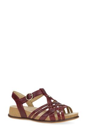 Dansko Christa Slingback Platform Wedge Sandal in Plum at Nordstrom, Size 11.5-12Us