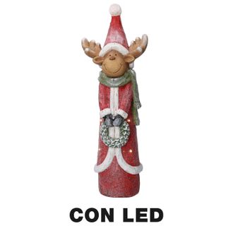 Vacchetti Vacchetti - Reno Resina Led Rojo Cm22,5x16h65,5