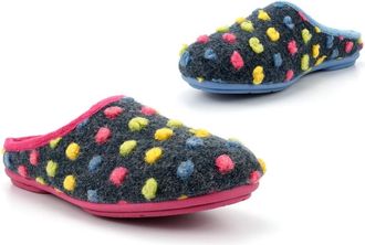 Generic Womens Mule Slippers Size 3 Womens Comfort Slippers Size 4 Ladies Slip On Slipper Ladies Memory Foam Slipper Memory Foam Slip On Comfort Sizes 3-9 Blu