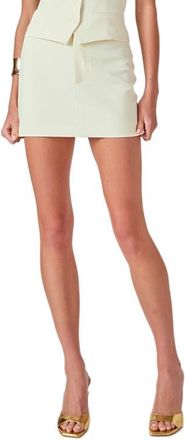 endless rose Classic Miniskirt in Butter at Nordstrom, Size X-Small