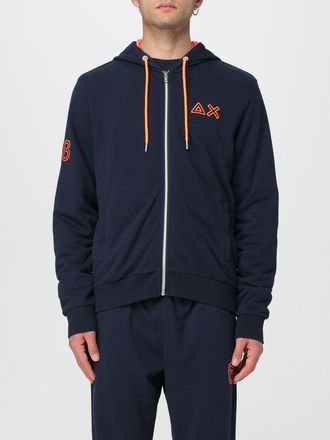 Sun 68 Felpa con cappuccio e logo Sun68