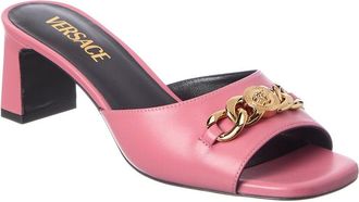 Versace Medusa Leather Sandal