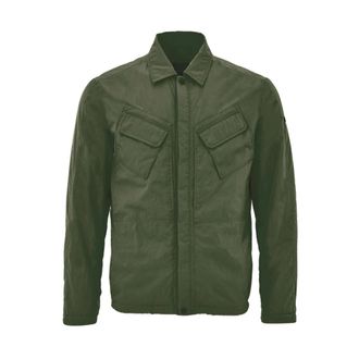 Paul & Shark Light Jackets, male, Green, M, Giubbino Overshirt