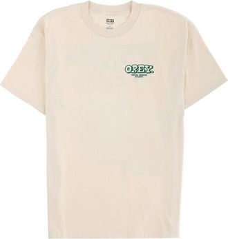 Obey T-Shirt Knowledge & Growth-Uomo