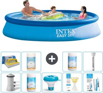 Intex Piscina Easy Set Redonda - 366x76 Cm - 8-piezas S43227