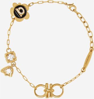 Ferragamo Dames, Accessoires, Geel, Maat: ONE Size Leer