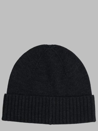 Polo Ralph Lauren 710886137_004DARKGRANITEHTHR Wool Beanie - Black