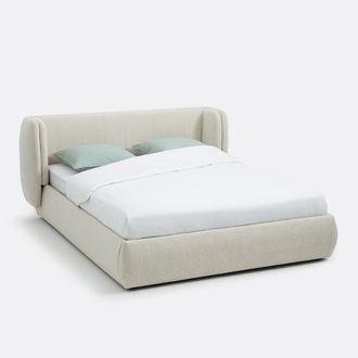 La Redoute Interieurs Bed in boucl&eacute; met boxspring, Meridiano