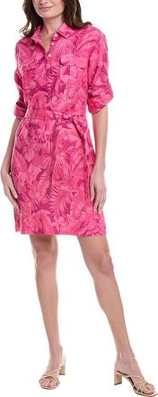 Tommy Bahama Paradise Palmera Linen Shirtdress