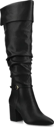 Journee Collection Womens Floretta Over-the-Knee Boots