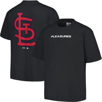 Pleasures Mens PLEASURES Black St. Louis Cardinals Ballpark T-Shirt at Nordstrom, Size Medium