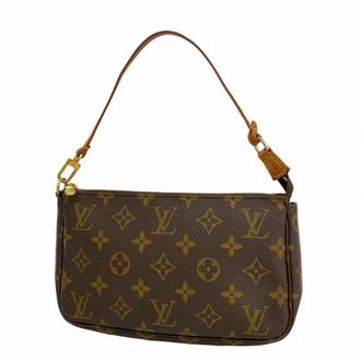 Louis Vuitton Brown Pouch (Pre-Owned)