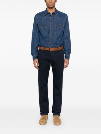 Jacob Cohen Katoenen Westerse Overhemd