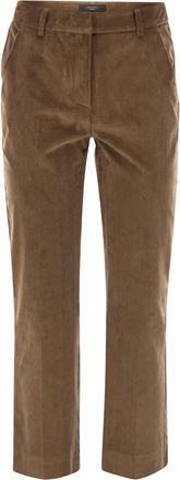 Max Mara Weekend Maxmara Marruca Baumwollsamthose