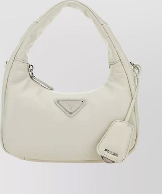 Prada soft mini leather shoulder bag