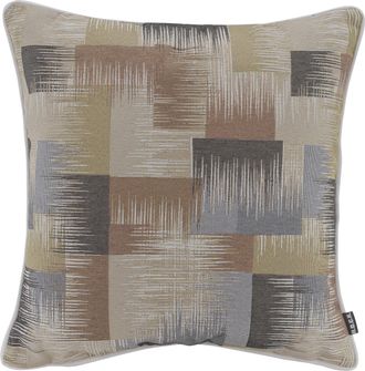 H.O.C.K. Dekokissen »Monti« mit weissem Keder, Kissenhülle mit Füllung, 1 Stück