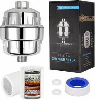 OEM Filtro De Ducha, Filtro Purificador Universal Para Agua Dura, Cartucho De Filtro De 18 Etapas, Cartucho Reemplazable, Elimina El Cloro, Los Metales Pe