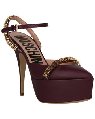 Moschino Leather Pump