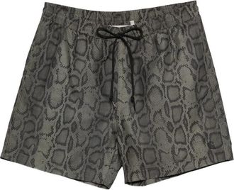Carhartt Work in Progress Snake-print Drawstring Swim Shorts
