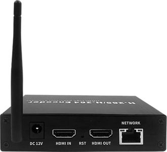 OEM Codificador De Video Hdmi H.265 1080p 60fps Wifi Con E/s Hdmi, E/s De Audio, Compatible Con Hls Rtmp Rtsp Srt Udp, Compatible Con Onv/hk, Transmisi&oacute;n 