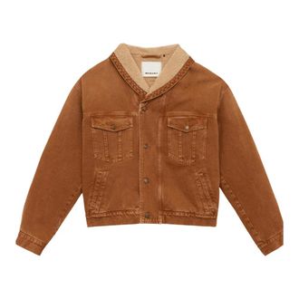 Isabel Marant Jackson Jacket - Heren - Spijkerjassen - Bruin - XS - Katoen - Jassen