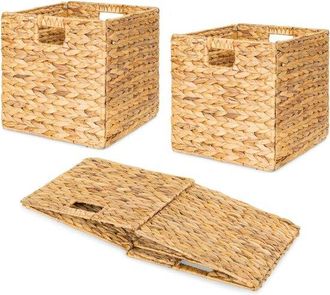 OEM Cestas Plegables Para Almacenar Jacintos De Agua - 2 Unidades - Beige