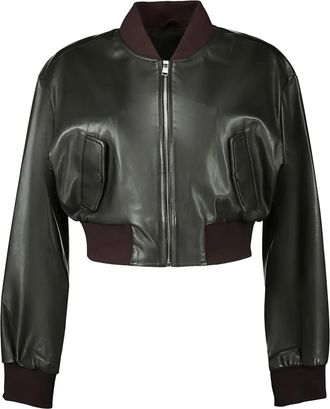 LaMarque Evelin cropped bomberjack - Groen