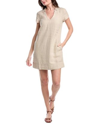 Tommy Bahama Two Palms Collared Linen Shift Dress