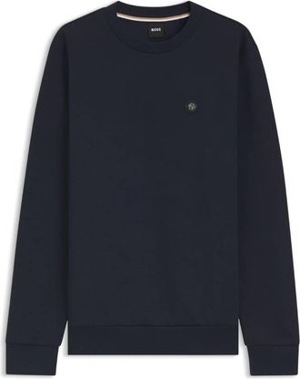 HUGO BOSS Double-B Monogram Sweatshirt, Size Medium