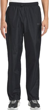 Jack Wolfskin Regenhose JACK WOLFSKIN RAINY DAY PANTS, Herren, Gr. XXL, Normalgr&ouml;ssen, schwarz, Oberstoff: 100% Polyamid, Hosen Regenhose