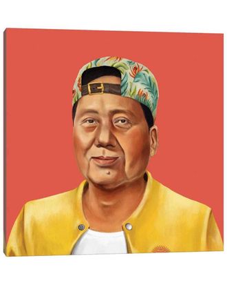 iCanvas Mao Zedong By Amit Shimoni Wall Art