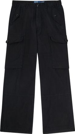 Polo Ralph Lauren The Big Cargo Panelled Cotton Cargo Trousers - Black - 38 (W38 / Xxl)