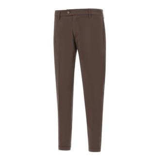 Re-hash Chinos, male, Brown, Size: W36 Mucha10 Trousers