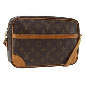 Louis Vuitton Pre-owned Cross Body Bags, female, Brown, Size: ONE SIZE Pre-owned Shoulder Bag