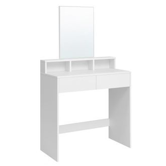 Vasagle Tocador de 40 x 80 x 140 cm de color blanco
